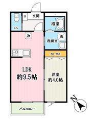 キャメル大宮西Ⅲの間取り画像