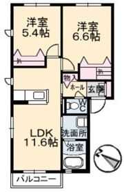 エクレールCの間取り画像