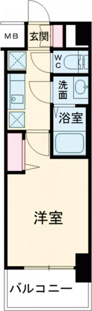 SOLメイクス浄心天神山の間取り画像