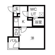 メイクスR高畑の間取り画像