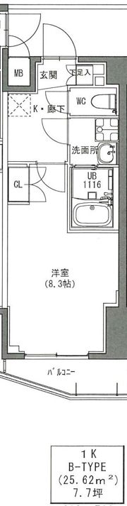 S-RESIDENCE雑司が谷の間取り画像