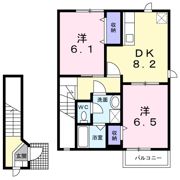 サンフィリア栄 Aの間取り画像