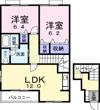 ドリーム ヴィレッジBの間取り画像