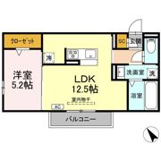 D-Hills初生の間取り画像