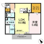 D-Hills初生の間取り画像