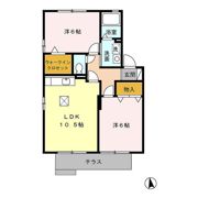 アザレアの間取り画像