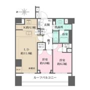 ザ・パークハウス高輪プレイスの間取り画像