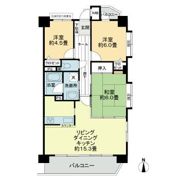 ライオンズマンション西伏屋第2の間取り画像