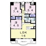 ジーニアスの間取り画像