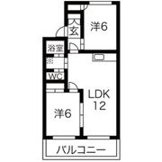 グリーンビューハイツの間取り画像