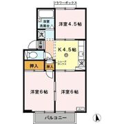 ハイツコイケⅡの間取り画像