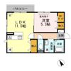 WIT CUBE B棟の間取り画像