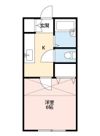 カーザ方丈の間取り画像