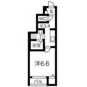 アプリーレの間取り画像