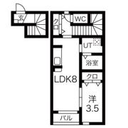 エスポワール宮内の間取り画像