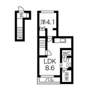 協和Ⅱの間取り画像