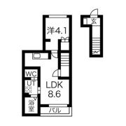 協和Ⅱの間取り画像