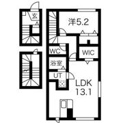 ラ・カシェット(La Cachette)の間取り画像