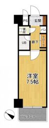 グランパレス南海の間取り画像