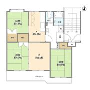 大宮寿能ハイツ1号棟の間取り画像