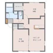 コンフォールBの間取り画像