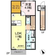 G－room A棟の間取り画像