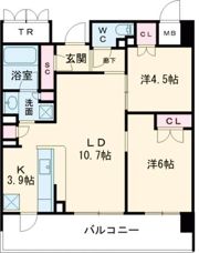 姫路ザ・レジデンスの間取り画像