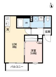 robot home 矢部の間取り画像