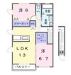 サンヒルズ長久保の間取り画像
