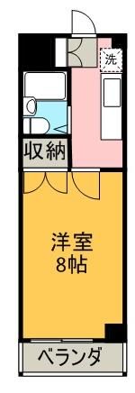 ハッピーハイツ田宮の間取り画像