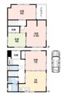 八千代市勝田台二丁目戸建ての間取り画像