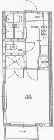藤ハイツA棟の間取り画像