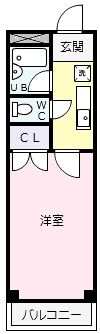アムール林 Cの間取り画像