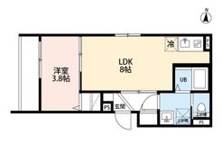 クレスト大和東の間取り画像