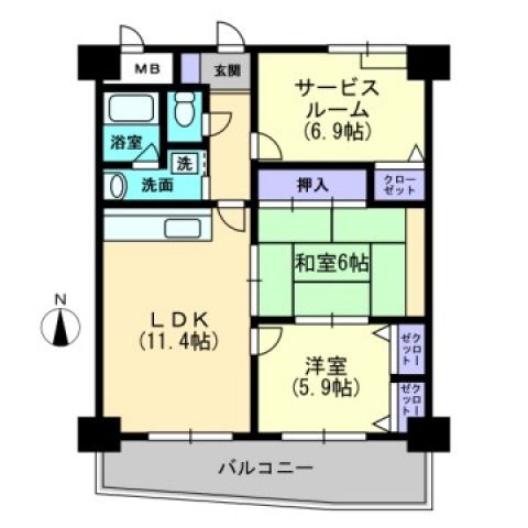 間取図