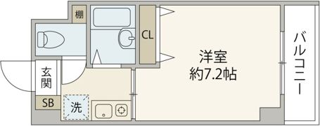 ソフィアコート住吉の間取り画像