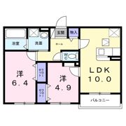 エスポワールの間取り画像