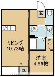 Nana B棟の間取り画像