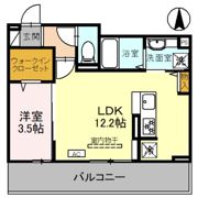 コンフォート岩押の間取り画像