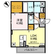 ノーブルヴィラ上尾の間取り画像