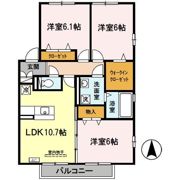 リビングタウン四条大路 C棟の間取り画像
