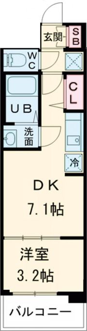 プレサンス THE KYOTO 吉祥院の間取り画像