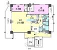 クオレンシア上之屋の間取り画像