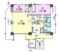 クオレンシア上之屋の間取り画像