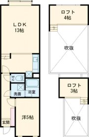 セザンヌ原町2の間取り画像