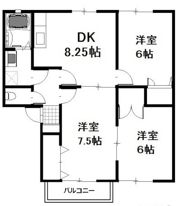 パークサイドハイツの間取り画像