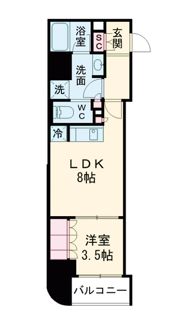 ザ・パークハビオ都島テラスの間取り画像