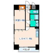 県庁前レジデンスの間取り画像