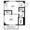 クローバーハイムの間取り画像