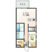 ルミナスパレス名駅の間取り画像